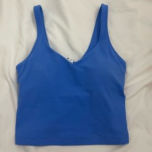 Blue Lululemon Align Top